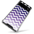Chevron Purple Ombre Google Pixel 6 Clear Case